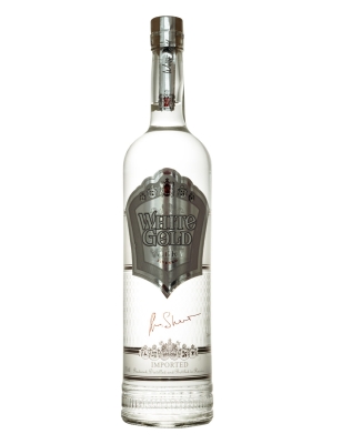 Vodka White Gold aus Russland