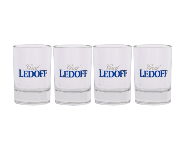 Graf Ledoff Vodka Glasses