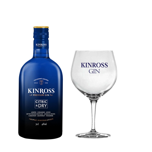 Kinross Cin Citric & Dry in Giftbox