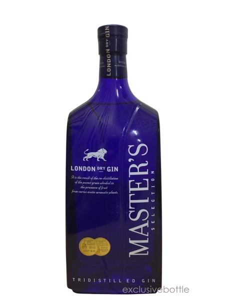 Master's London Dry Gin-3L-Bottle-Decoration Duble Magnum