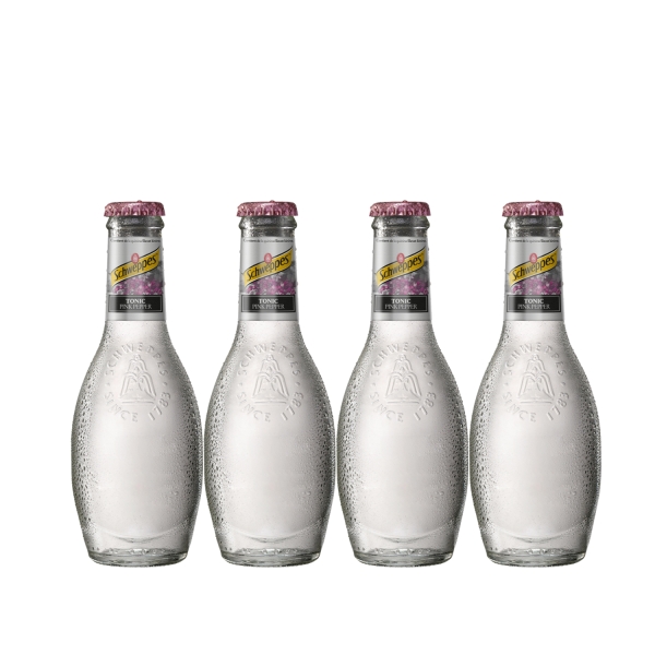 Schweppes Premium Mixer Pink Pepper Tonic 4x20cl