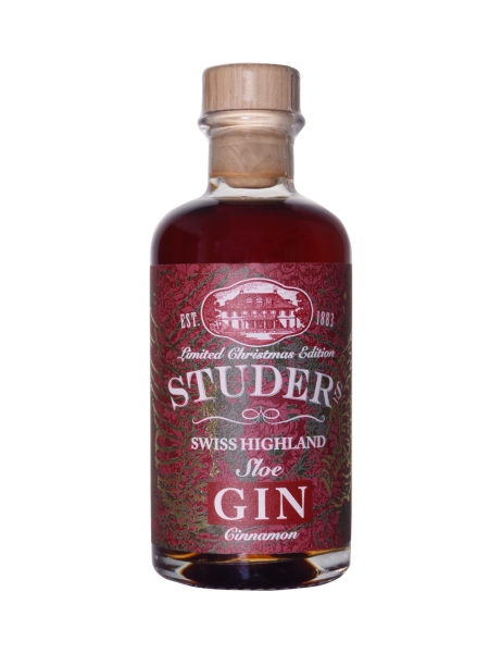 Studer Swiss Highland Sloe Gin Cinnamon