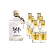 Purest Sail Gin with 6 Fever Tree Tonic