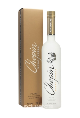 Der Chopin Wheat Vodka wird aus ...