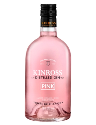 The Kinross Gin Pink is the resu...